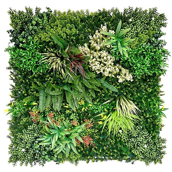 Primaflor-Ideen in Textil Kunstpflanze "Kunstpflanze Pflanzenwand 100x100" günstig online kaufen