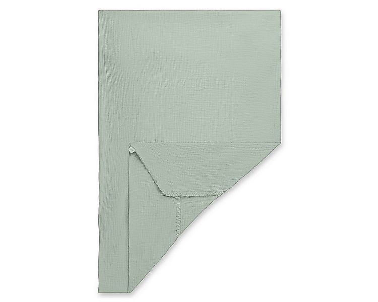 Hauck Spannbettlaken Sage, Baumwolle, Gummizug: rundum, Baby Spannbetttuch günstig online kaufen