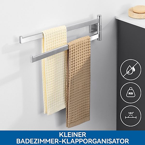 Auralum Max Handtuchhalter 40 cm Edelstahl günstig online kaufen
