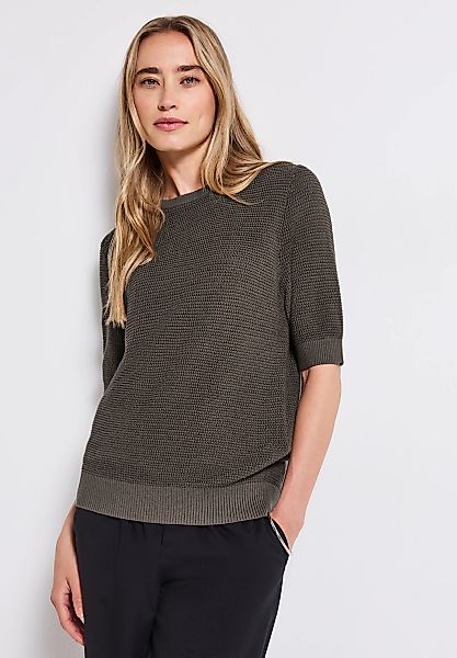 STREET ONE Kurzarmpullover, Feel Good Fit günstig online kaufen