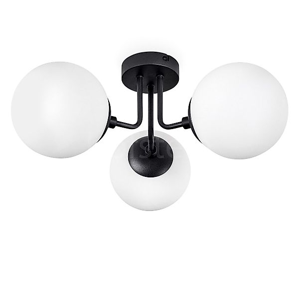 hofstein Deckenleuchte moderne Deckenlampe aus Metall/Glas günstig online kaufen