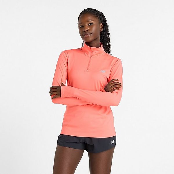 New Balance Laufshirt Sport Essentials Space Dye Quarter Zip günstig online kaufen