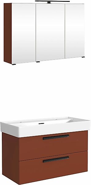welltime Badmöbel-Set "SALVADA, 2tlg-Set, gedämpfte Scharniere, Softclose, günstig online kaufen