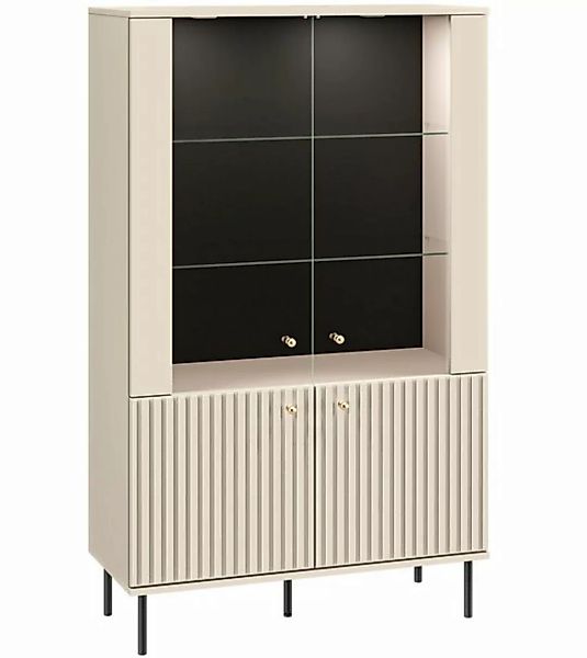 Marmex Möbel Vitrine Sophie 03 Glasvitrine 92 cm günstig online kaufen