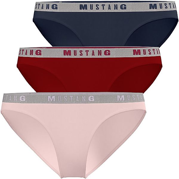 MUSTANG Slip Tara Unterhose Slip Unterwäsche Dessous Lingerie (Set, 3-St) K günstig online kaufen