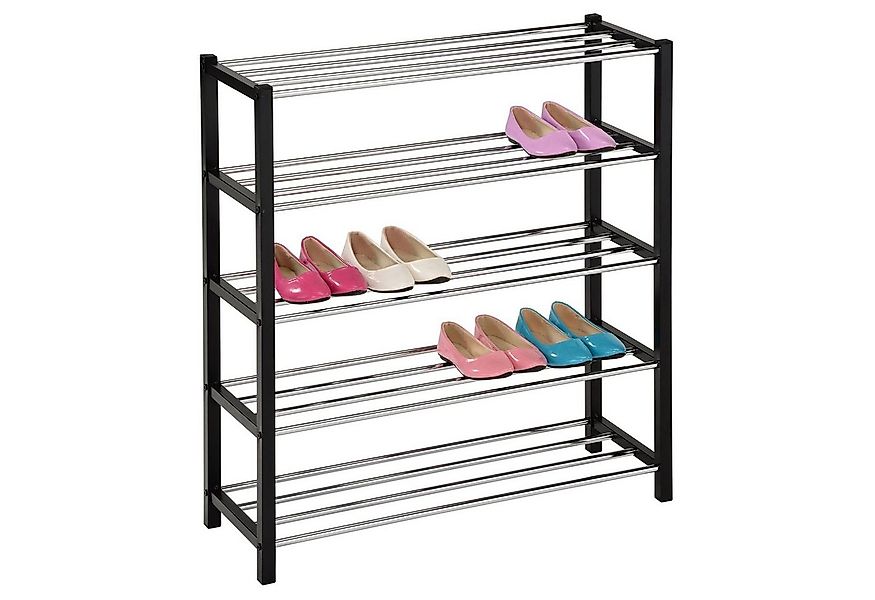 IDIMEX Schuhregal DUBLIN, Schuhständer mit 5 Ablage 80cm breit Schuhaufbewa günstig online kaufen