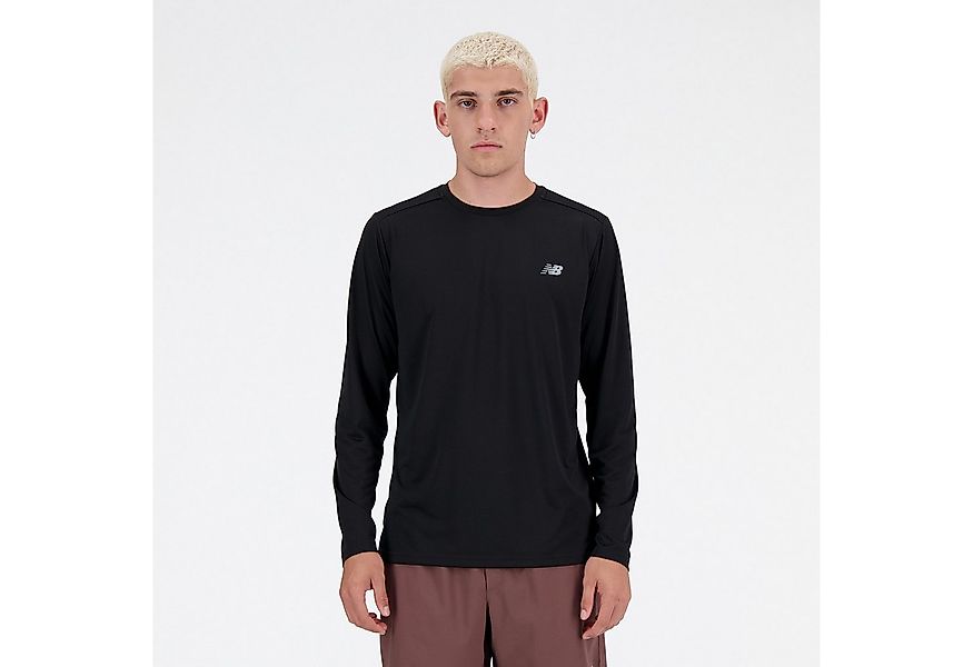 New Balance Laufshirt Sport Essentials Long Sleeve mit Label günstig online kaufen