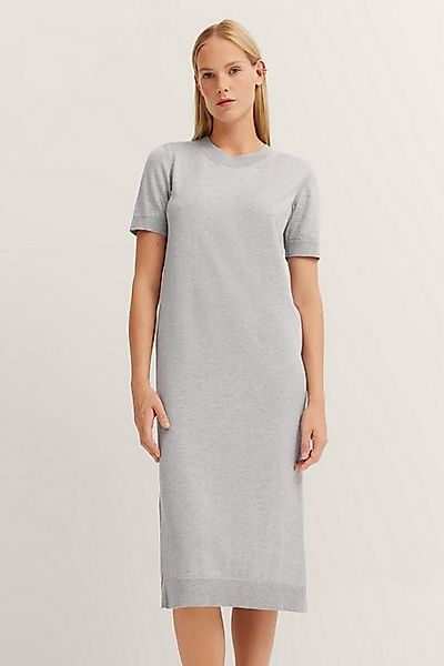 bugatti Strickkleid mit kurzen Ärmeln & Seitenschlitzen günstig online kaufen