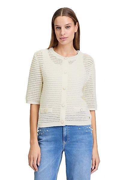 Betty&Co Strickjacke "Damen mit Knopfleiste", 1 Stk. Struktur günstig online kaufen