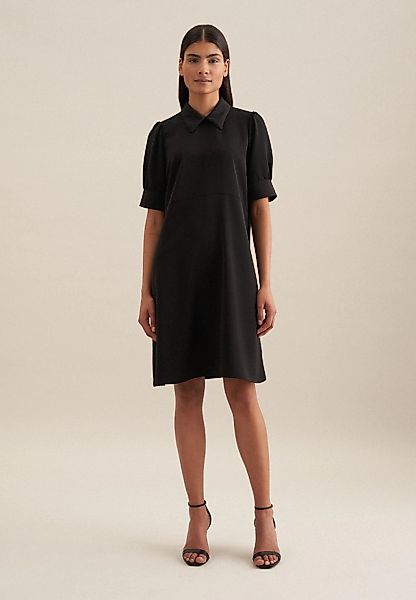 seidensticker Sommerkleid "Schwarze Rose" 1/2 Kragen Uni günstig online kaufen