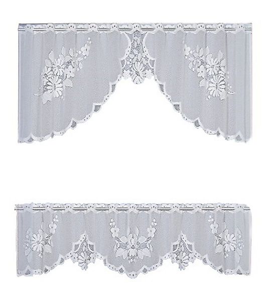 Clever-Kauf-24 Scheibengardine Bistro C Bogen Set, günstig online kaufen