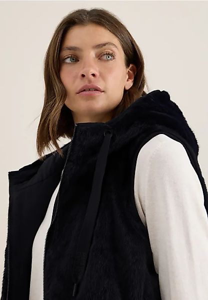 CECIL Wendbare Fake Fur Weste günstig online kaufen
