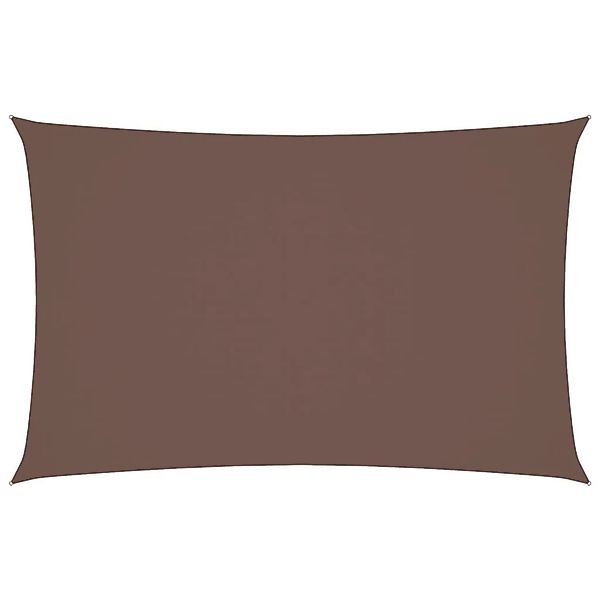 vidaXL Sonnensegel Oxford-Gewebe Rechteckig 4x7 m Braun 135823 günstig online kaufen