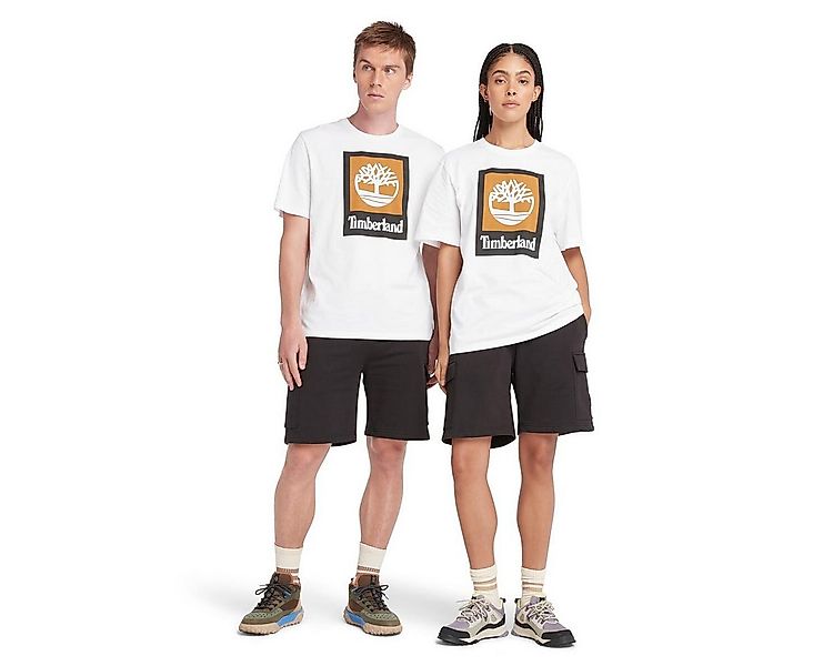 Timberland T-Shirt STACK LOGO Colored Short Sleeve Tee (1-tlg) UNISEX günstig online kaufen