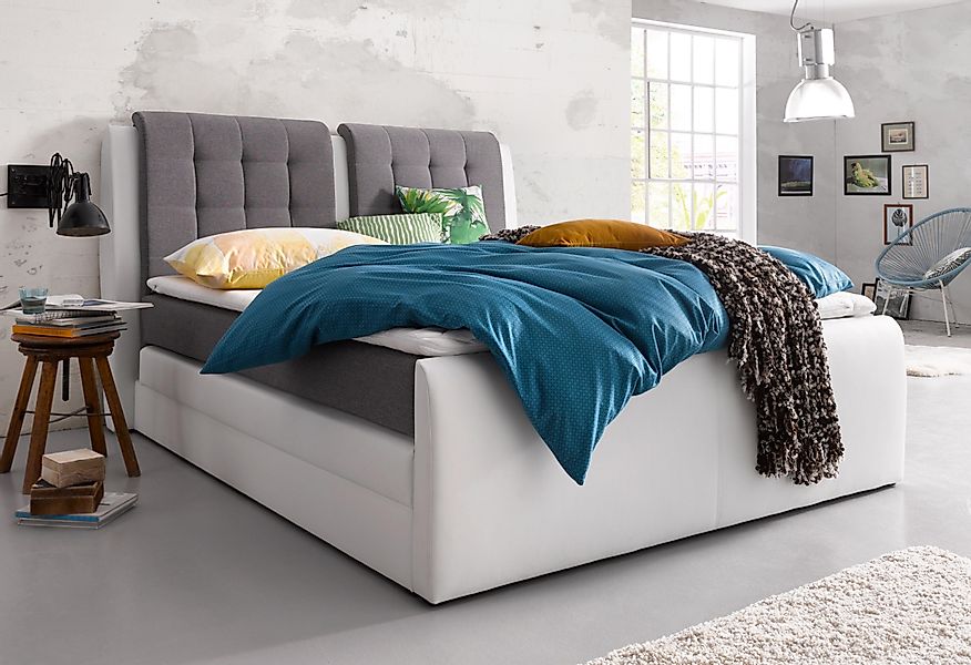 COLLECTION AB Boxspringbett Rubene, inkl. Bettkasten günstig online kaufen