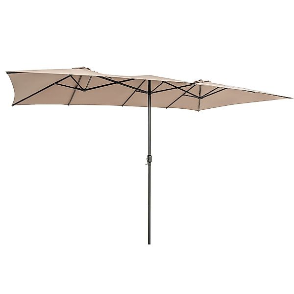 COSTWAY Sonnenschirm 426x265cm, rechteckig, UV Schutz, günstig online kaufen