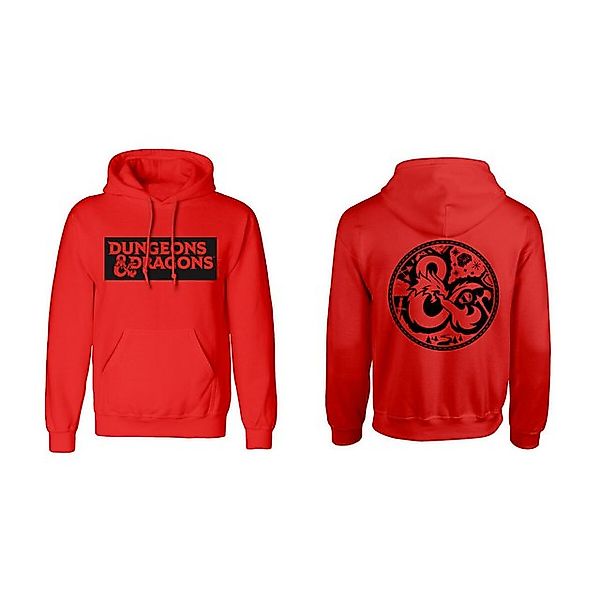 DUNGEONS & DRAGONS Sweater Unisex Sweater mit Kapuze Dungeons & Dragons Log günstig online kaufen