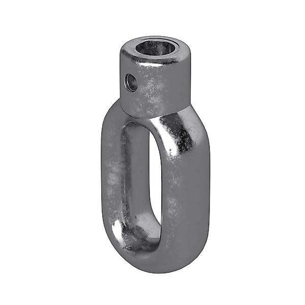 Bauheld Markisenöse Rund 10 mm Ral 7035 für Kugelhaken günstig online kaufen