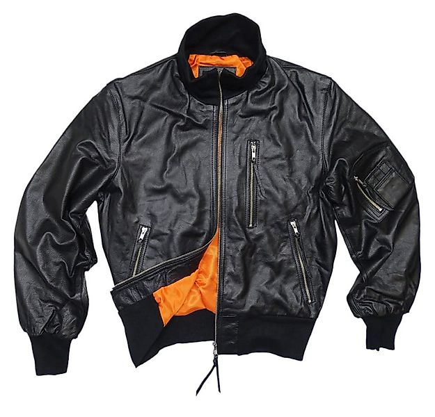 Mil-Tec Outdoorjacke Bundeswehr Lederjacke Flieger Neu günstig online kaufen