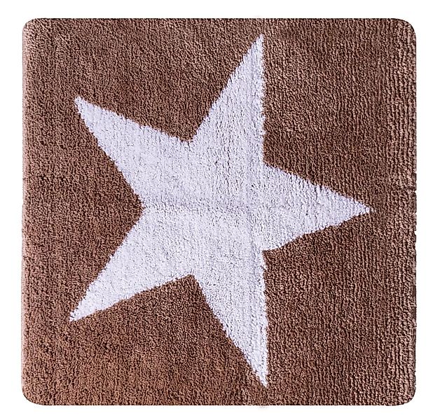 Ridder Badematte Star beige, Höhe 1.8 günstig online kaufen