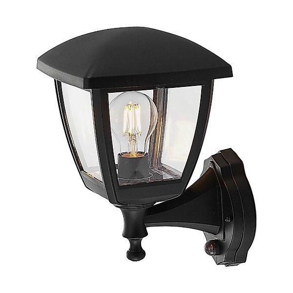 Lindby Wandleuchte Außen Acelya 9949029 mit Bewegungsmelder Spritzwasserges günstig online kaufen