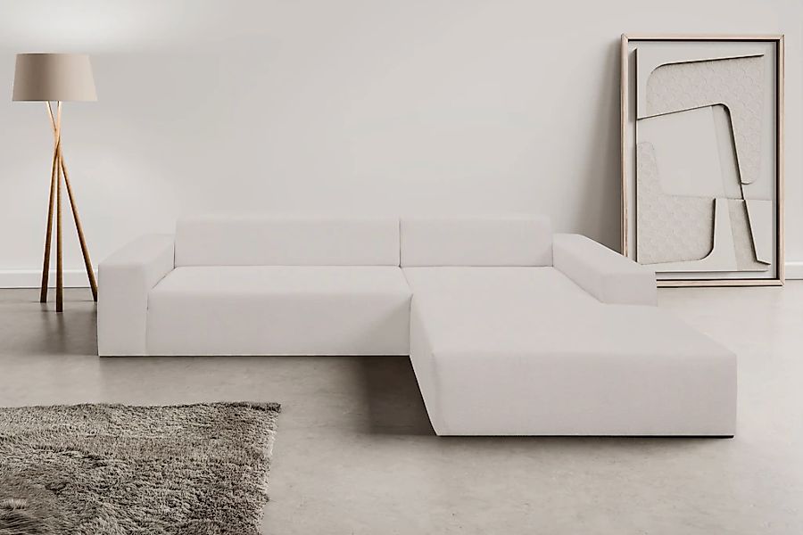WERK2 Ecksofa "Zeus-XL, Mega-Sofa mit großer Sitztiefe, Stellmaße 311cm x 2 günstig online kaufen