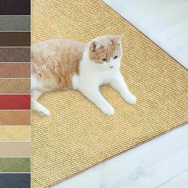 casa pura Kratzbrett Sisal-Kratzteppich für Katzen, günstig online kaufen
