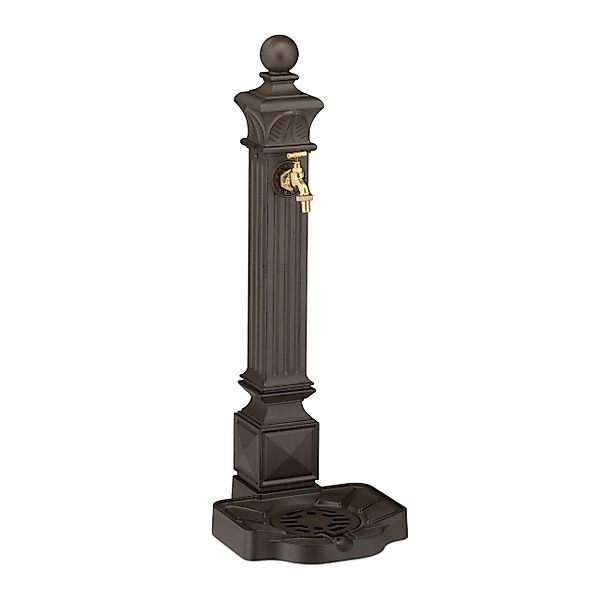 relaxdays Gartenbrunnen Standbrunnen antik 82 cm, günstig online kaufen