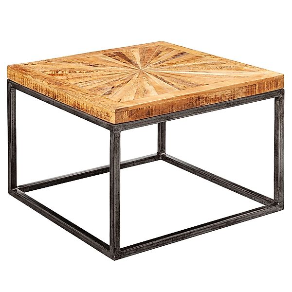 Wohnling Couchtisch Couchtisch Holz Massiv 55x55 günstig online kaufen