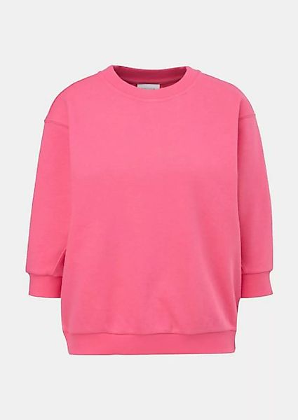 comma casual identity Sweatshirt Sweatshirt mit 3/4-Ärmeln Teilungsnaht günstig online kaufen