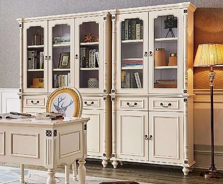 JVmoebel Aktenschrank Vitrine Standvitrine Hochschrank Schrank Glas Schränk günstig online kaufen