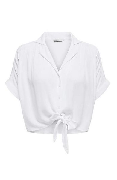 ONLY Blusentop ONLPAULA LIFE S/S TIE SHIRT WVN NOO günstig online kaufen