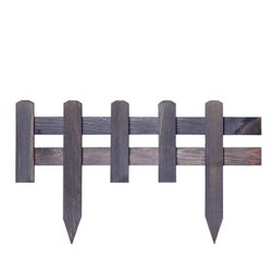 BooGardi Beetumrandung Steckzaun Holz, LxH: 59,5x20 günstig online kaufen