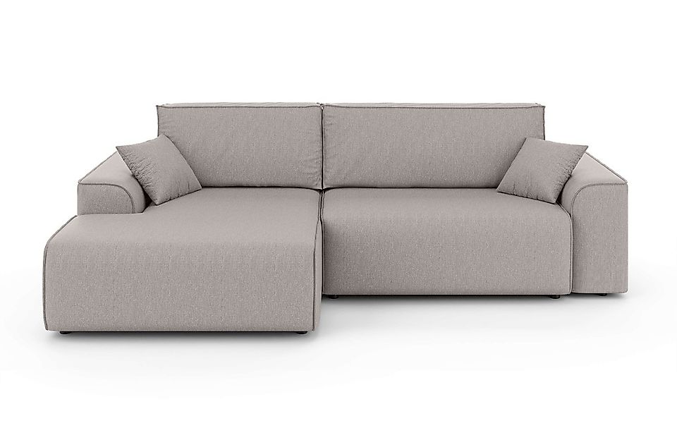 Home affaire Ecksofa »Santenay mit Bettfunktion und Bettkasten, Maße: B/T/H günstig online kaufen