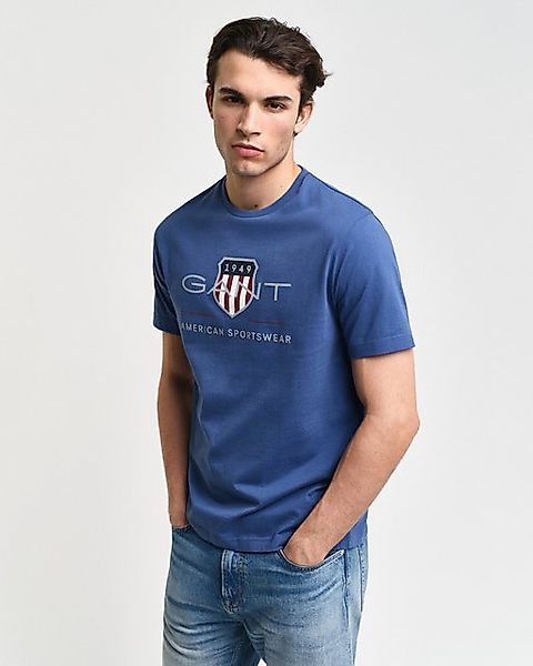 Gant T-Shirt REG ARCHIVE SHIELD SS T-SHIRT mit Logodruck auf der Brust günstig online kaufen