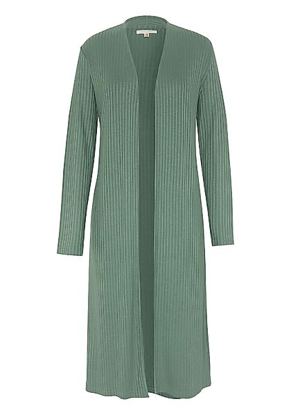 Detto Fatto Strickjacke im lang geschnittenen günstig online kaufen