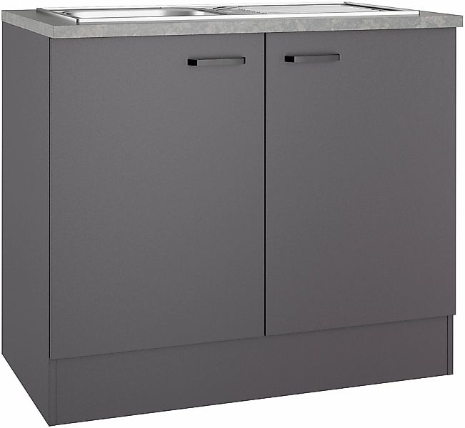 OPTIFIT Spülenschrank "OPTImulti" Breite 100 cm, Tiefe 60 cm, inkl. Arbeits günstig online kaufen