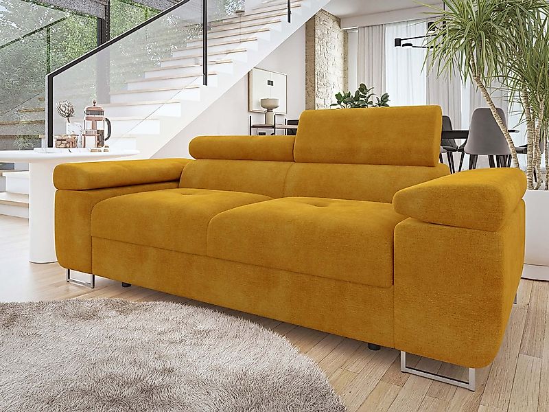 MIRJAN24 Sofa Torezio 2, Einstellbare Kopfstützen, 198x102x70-90 cm günstig online kaufen