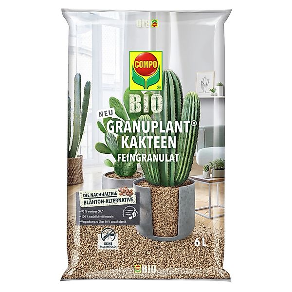 Compo Bio Granuplant Kakteen-Feingranulat 6 l günstig online kaufen