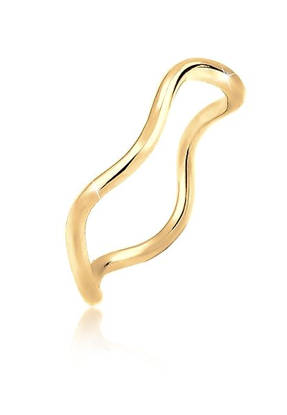 Elli Fingerring Wellen Minimal Geo 925 günstig online kaufen