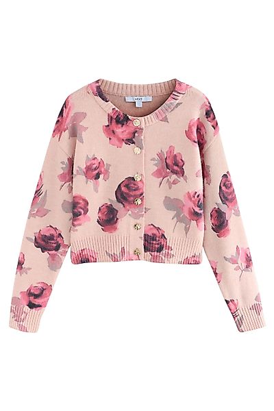 Next Strickjacke Strickjacke mit Rundhalsausschnitt (1-tlg) günstig online kaufen