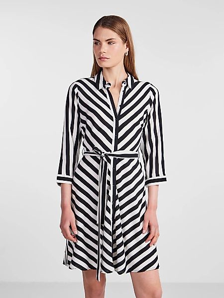 Y.A.S Hemdblusenkleid "YASSAVANNA 3/4 SHORT SHIRT DRESS S. NOOS", Sommerkle günstig online kaufen