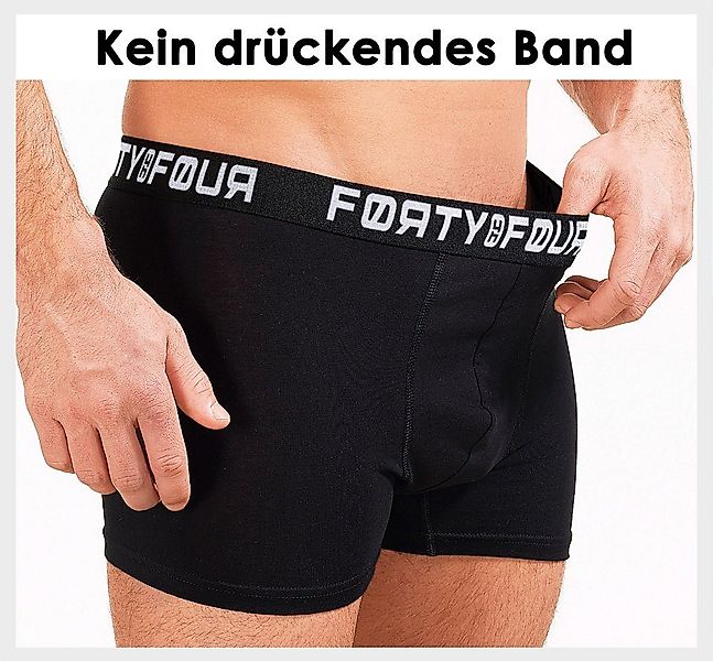 FortyFour Boxershorts Herren Männer Unterhosen Baumwolle günstig online kaufen