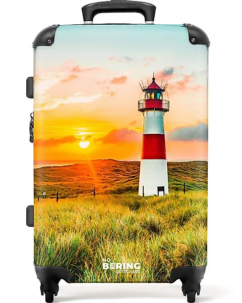 NoBoringSuitcases.com© Hartschalen-Trolley Leuchtturm bei Sonnenuntergang 6 günstig online kaufen