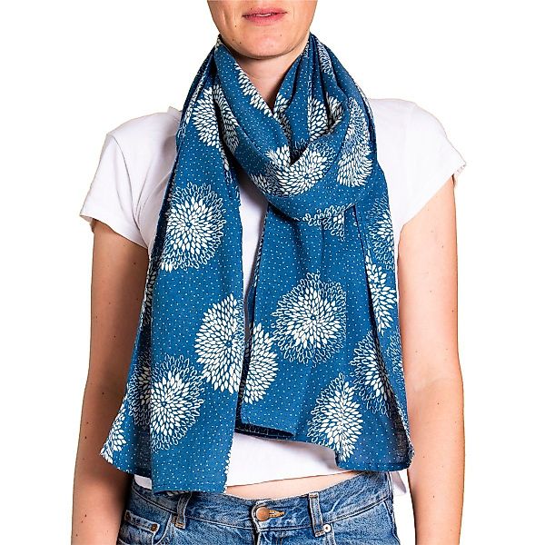 PANASIAM Halstuch Schal Indigo auch als günstig online kaufen