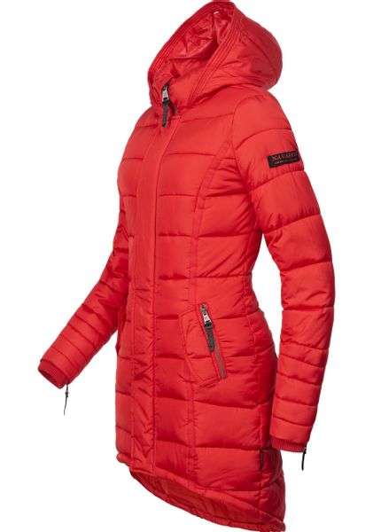 Navahoo Steppmantel "Papaya" hochwertiger Wintermantel m. edlem Fellimitat günstig online kaufen