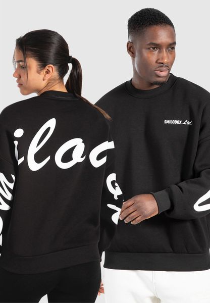 Smilodox Sweatshirt Unisex Liquid Brail, Oversize günstig online kaufen