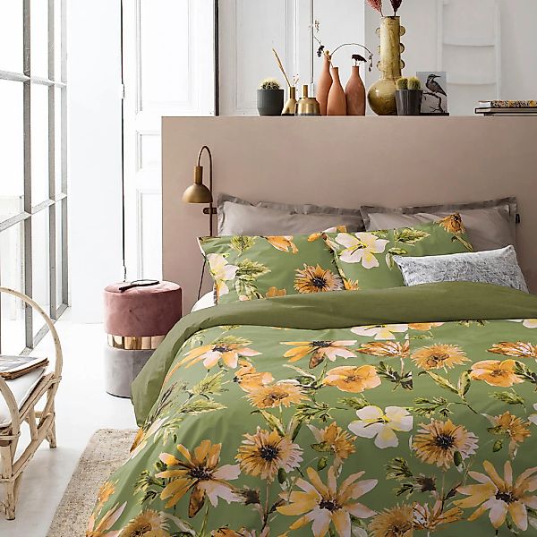 Cinderella Wendebettwäsche »Cleo«, mit floralem Print günstig online kaufen