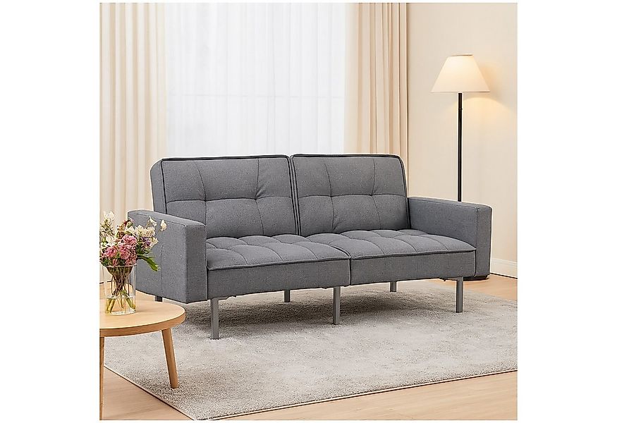 HTI-Living 2-Sitzer Modernes Schlafsofa mit Leinenbezug, Stück 1 Teile, Fun günstig online kaufen