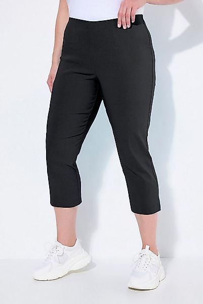 Ulla Popken Funktionshose Bengalinhose wadenlang Elastikbund Stretch günstig online kaufen